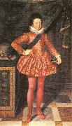 POURBUS, Frans the Younger Portrait of Louis XIII of France at 10 Years of Age oil painting